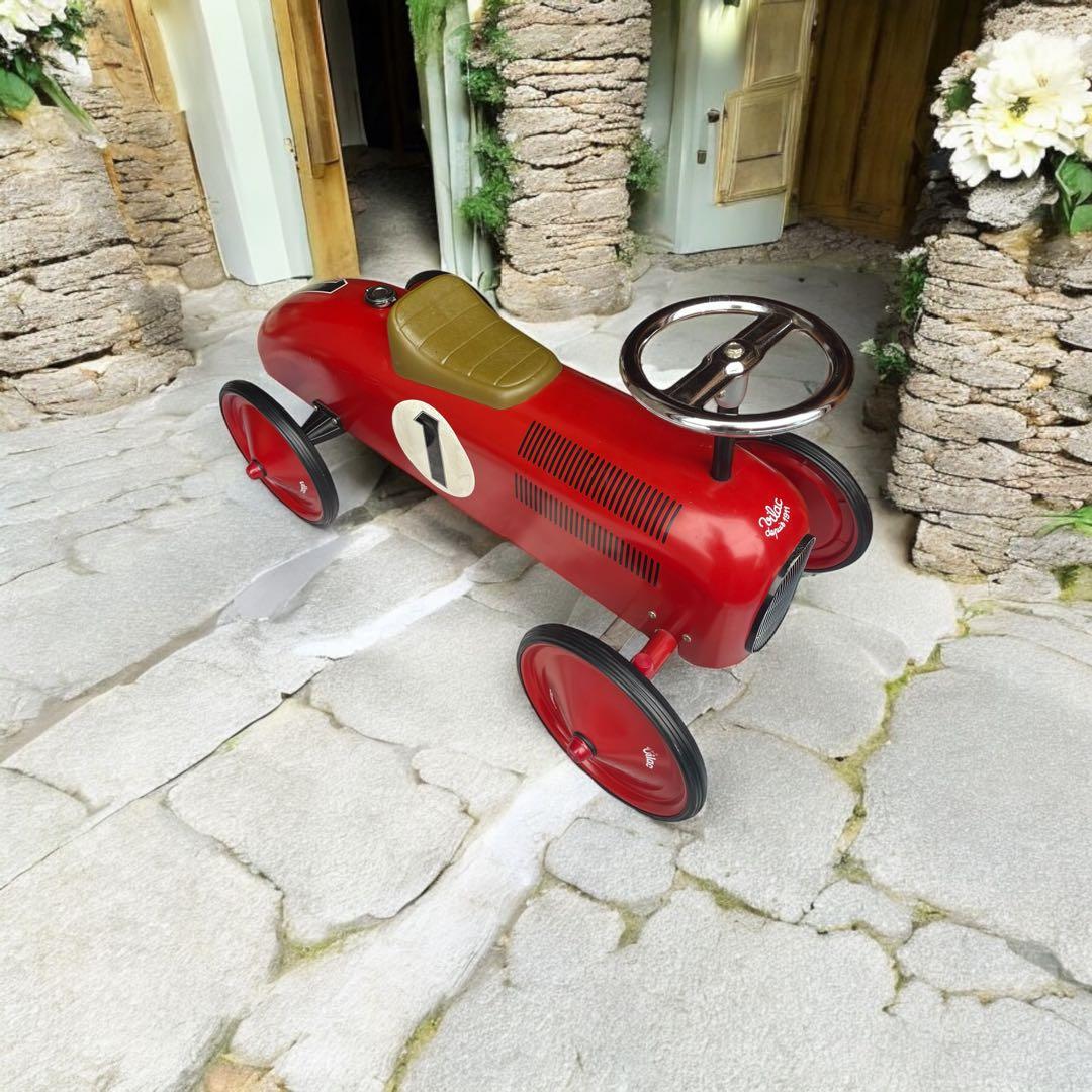 希少】アルタバーグ クラシック レーシングカー キックカー VILAC 良品