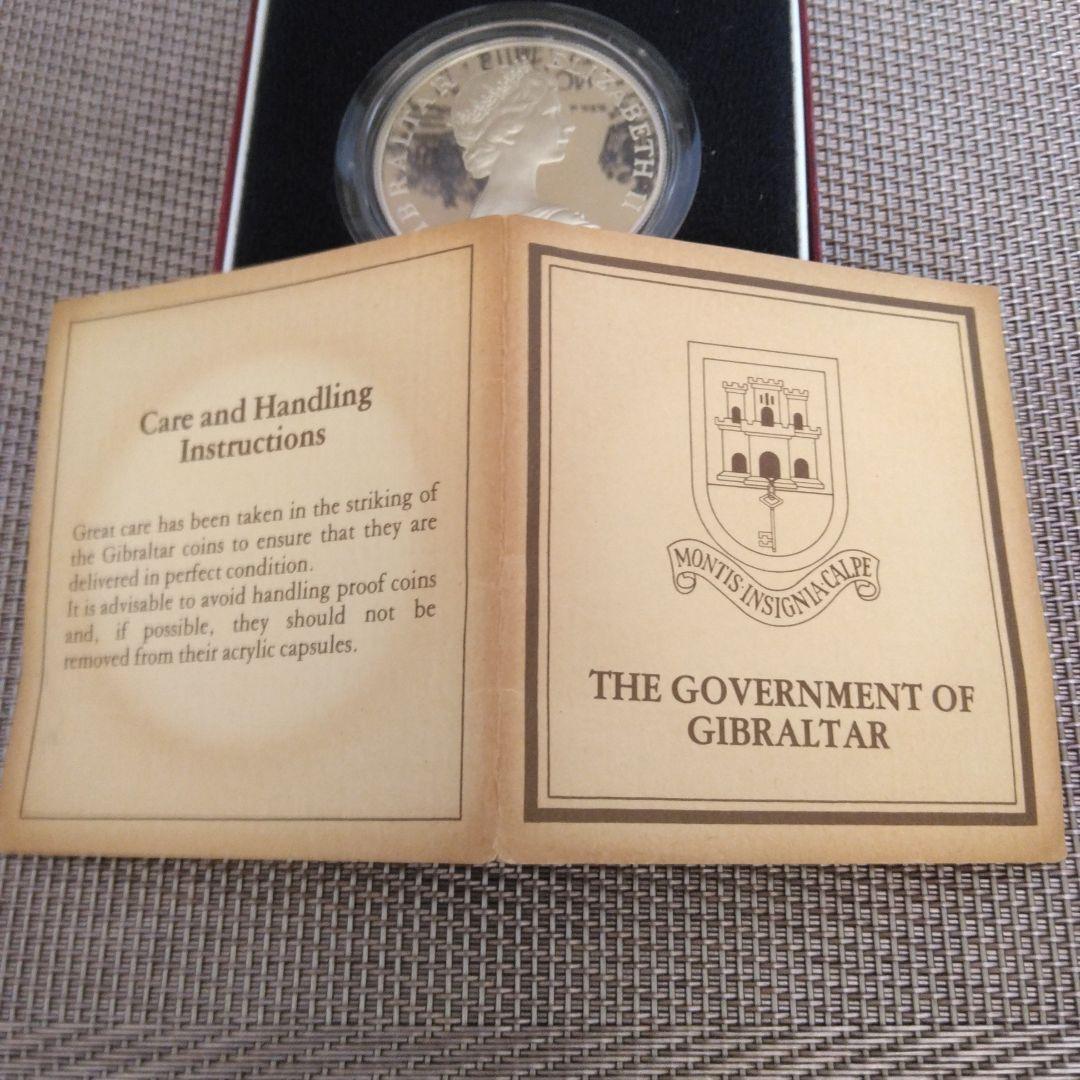 ハ*ン様 GIBRALTAR ELIZABETH II CROWN 銀貨 198