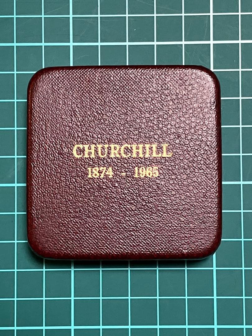 へ*ま様 チャーチル 純銀メダル SV925 28.5g 英国 Spink