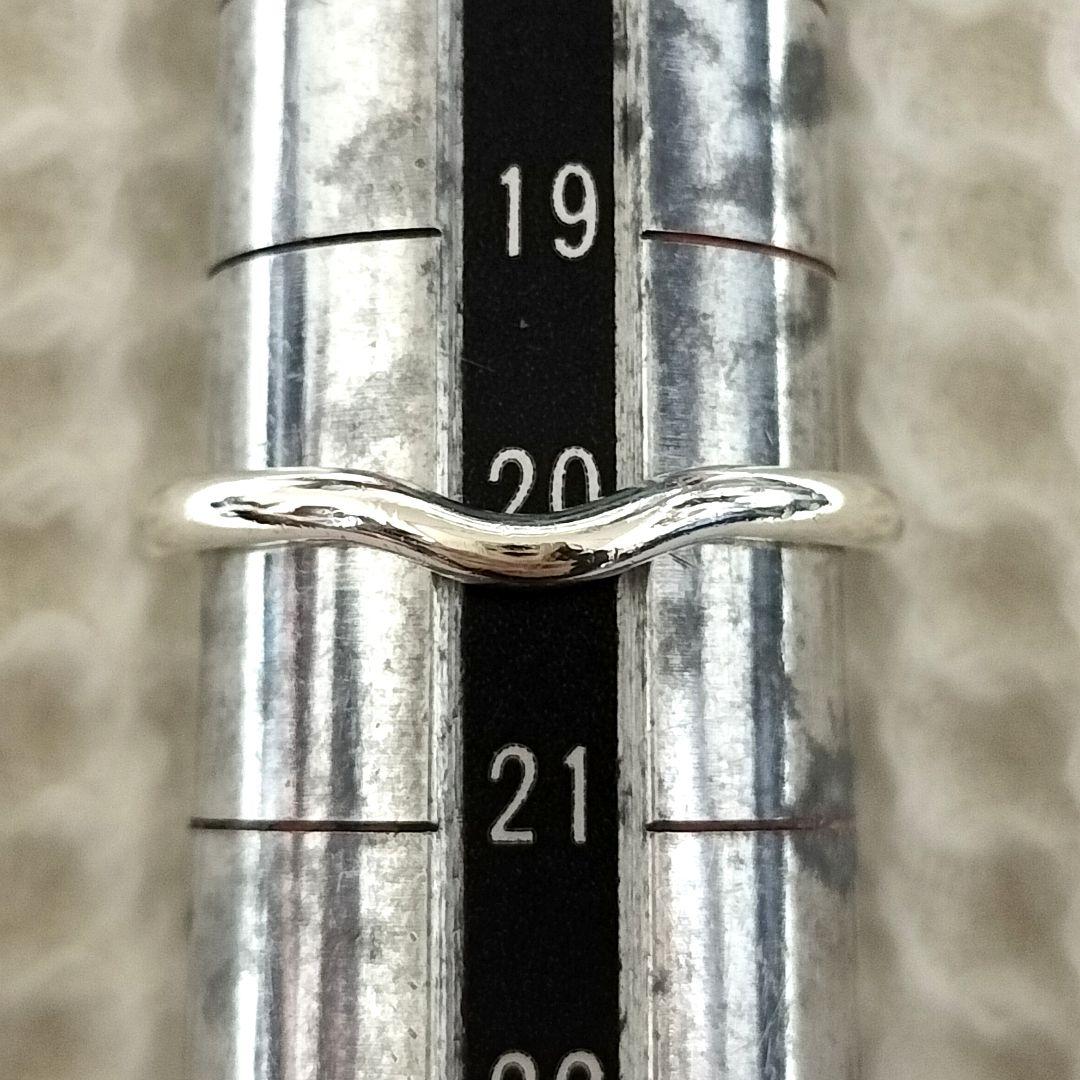 Tiffany &Co. エルサペレッティ カーブドバンド リング シルバー