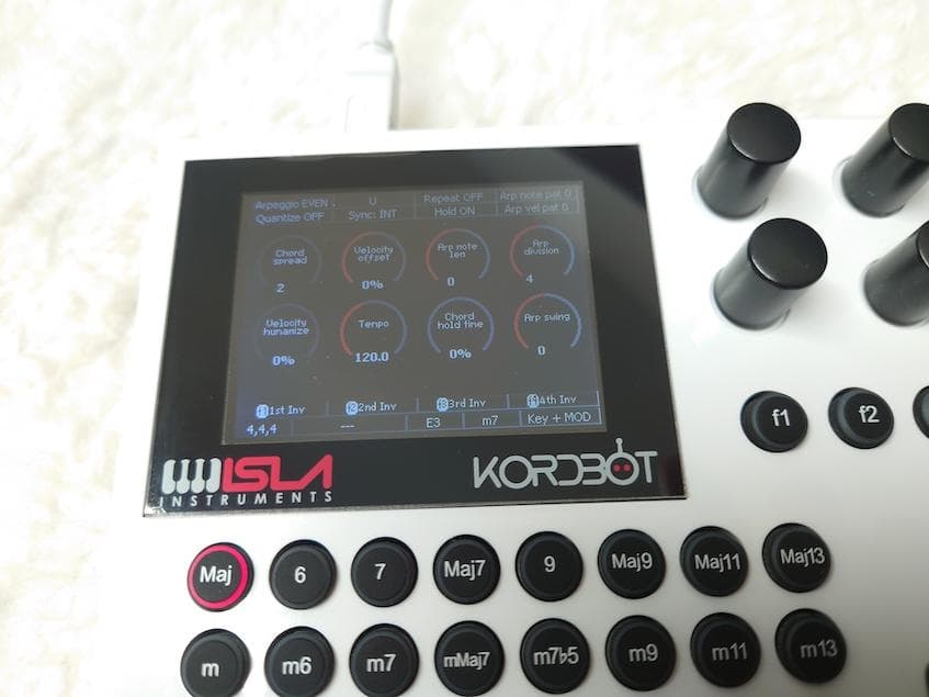 ISLA Instruments KORDBOT MIDIキーボード