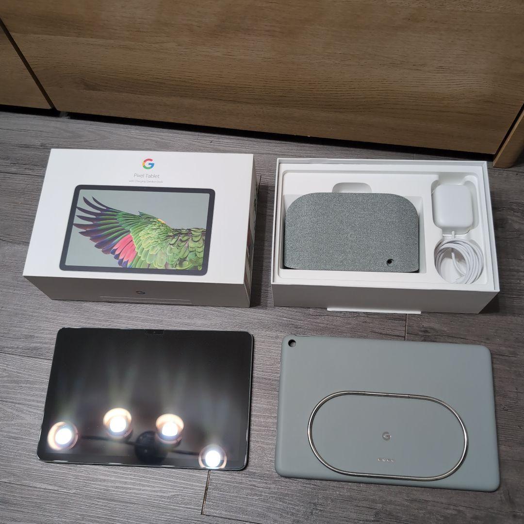 Google Pixel Tablet 充電スピーカー ホルダーおまけ付き Google Pixel Tablet」レビュー 充電スピーカーホルダーとの組み合わせ