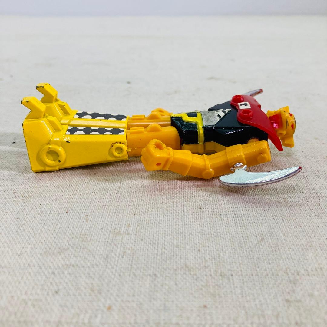 当時物 ミニ合金 龍虎巨人ゴーカイザー ゴーカイタイガー タカトク