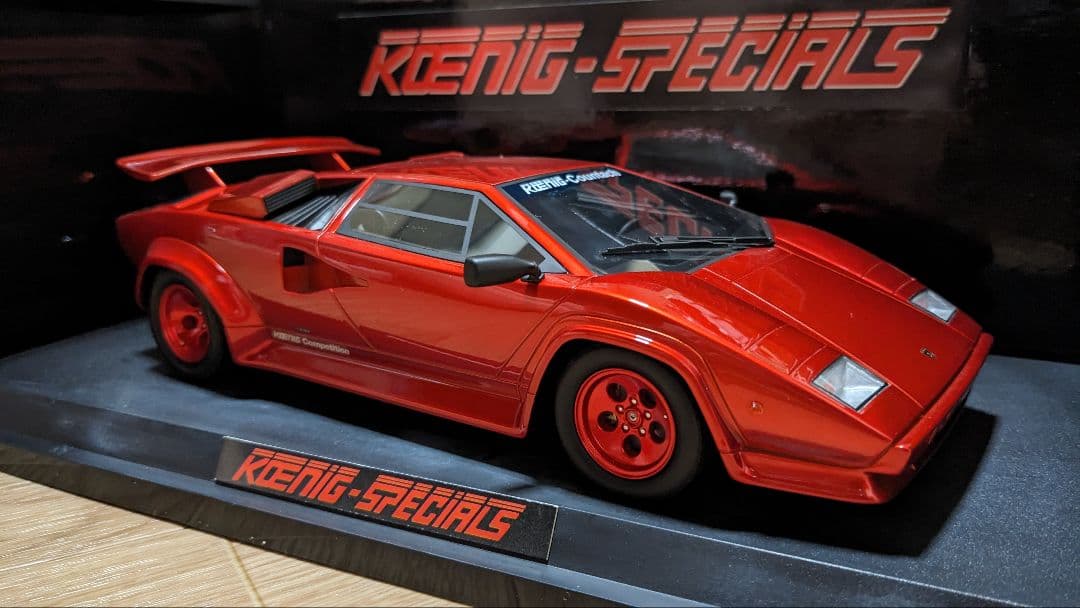 ミニカー KYOSHO Koenig Specials 1/18