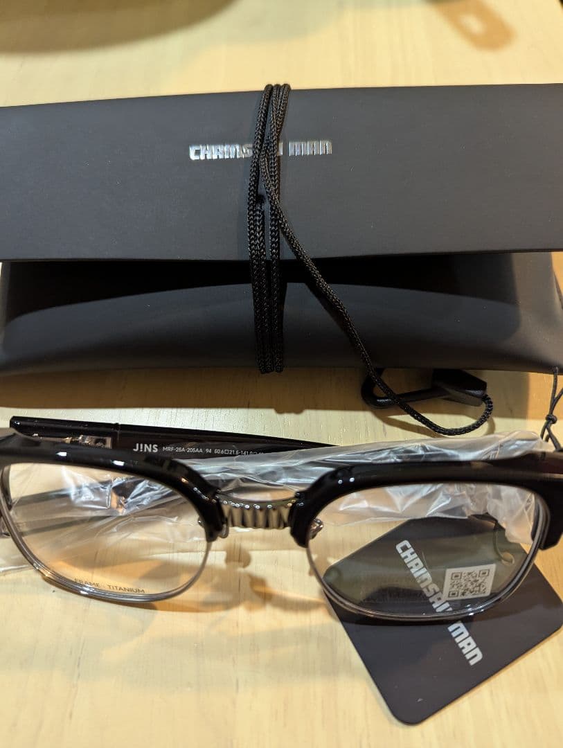 【未使用】JINS x チェンソーマン コラボ デンジモデル 眼鏡