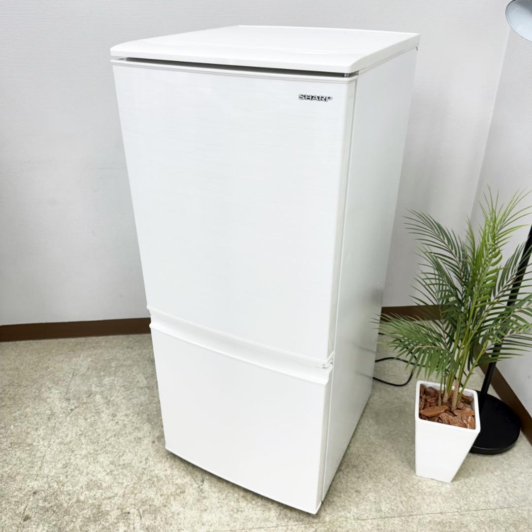 SHARP 冷蔵庫 小型 一人暮らし 137L 2019年製 3ヵ月保証付