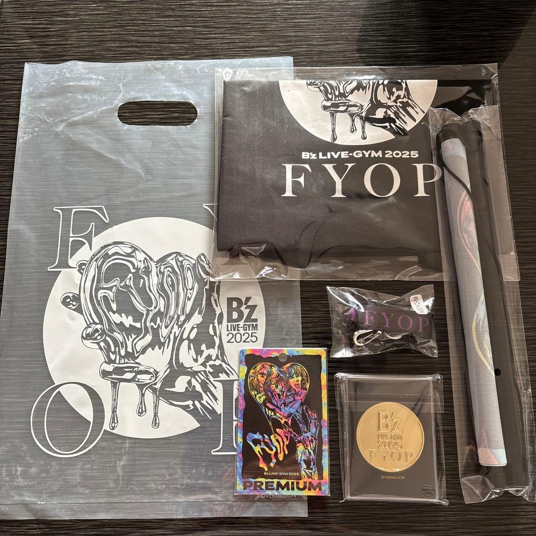 B'z LIVE-GYM2025 FYOP Premium席専用オリジナルグッズ - メルカリ