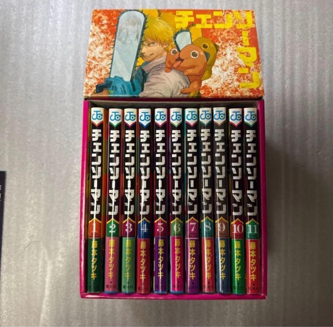チェンソーマン 1-22 全巻　初版　帯付き　小説　未開封多数　おまけ付　BOX