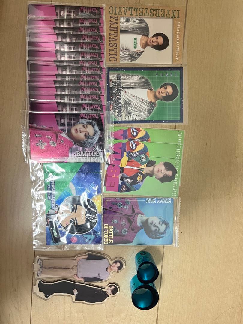 八木勇征 アクリルスタンド フォトカード ネックストラップ ガチャ