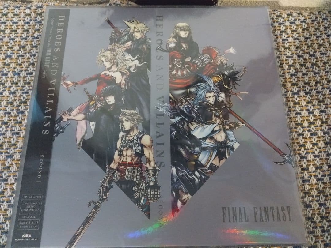 新品　未使用　HEROES AND VILLAINS FINAL FANTASY