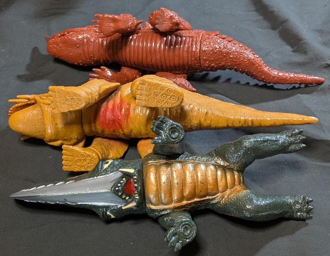 昭和ガメラ＆対戦怪獣（バンダイ）ソフビフィギュア コンプリート7体