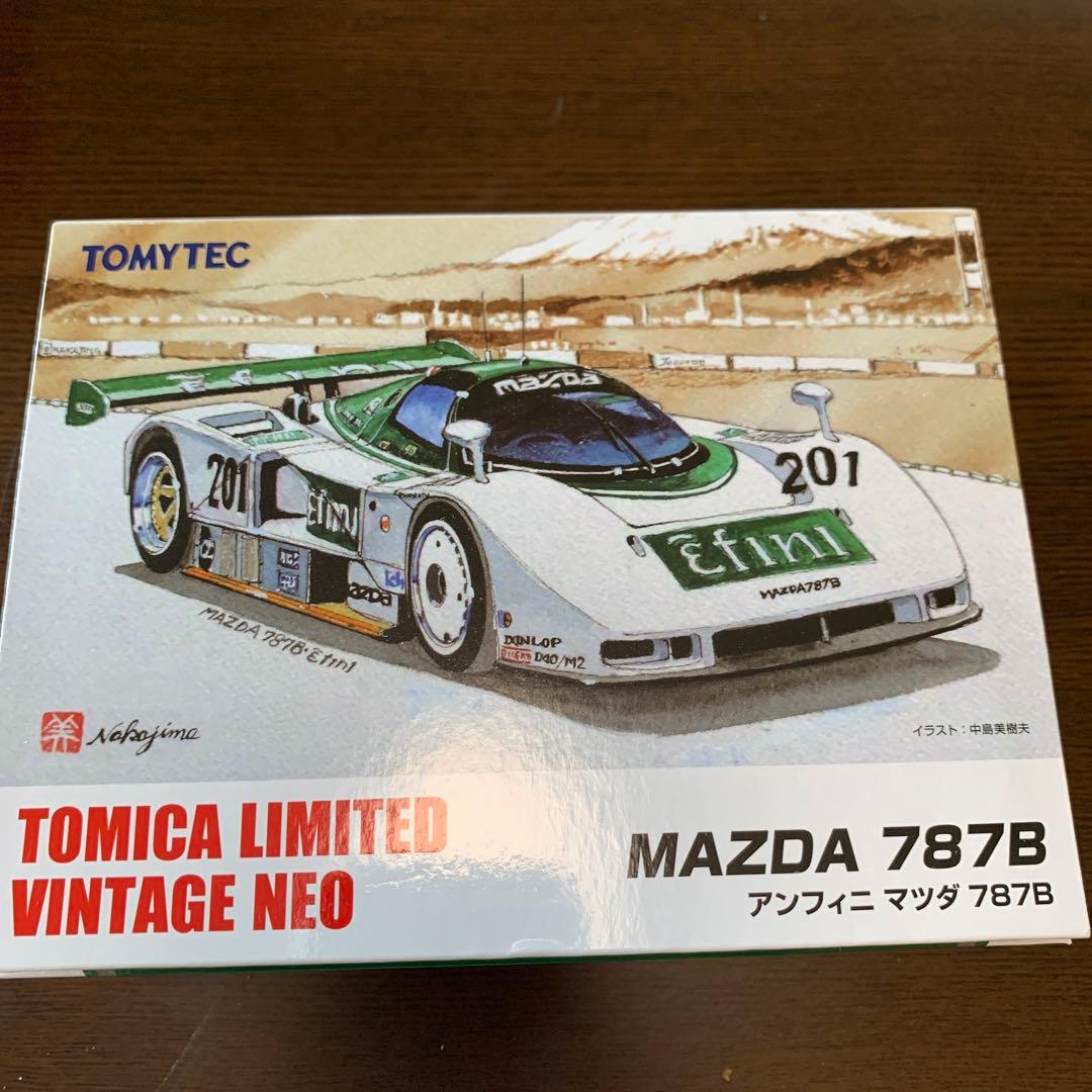 トミカリミテッドヴィンテージネオ　マツダ787B新品2個セット　サイン入りレア！