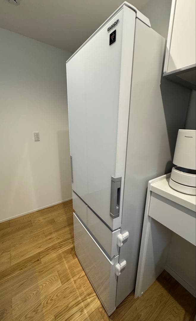 SHARP 4ドア冷蔵庫 2019年購入 412L SJ-GT42E-W 美品