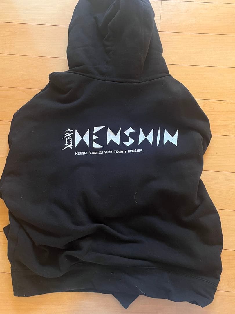 米津玄師 宝石パーカー 黒 ブラック (M) 変身 - メルカリ