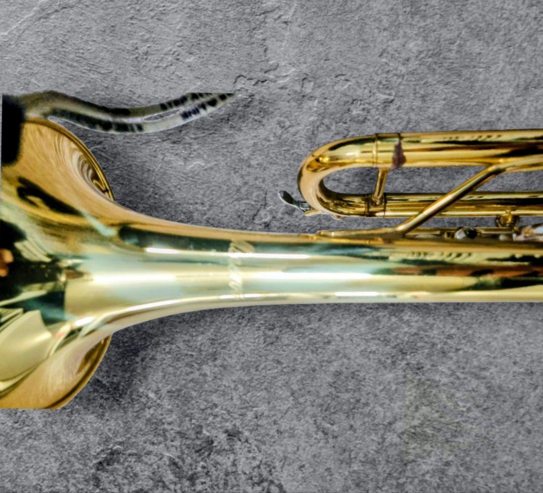 ミネルバ トランペット ゴールド×レッドゴールドのツートン仕上 美品