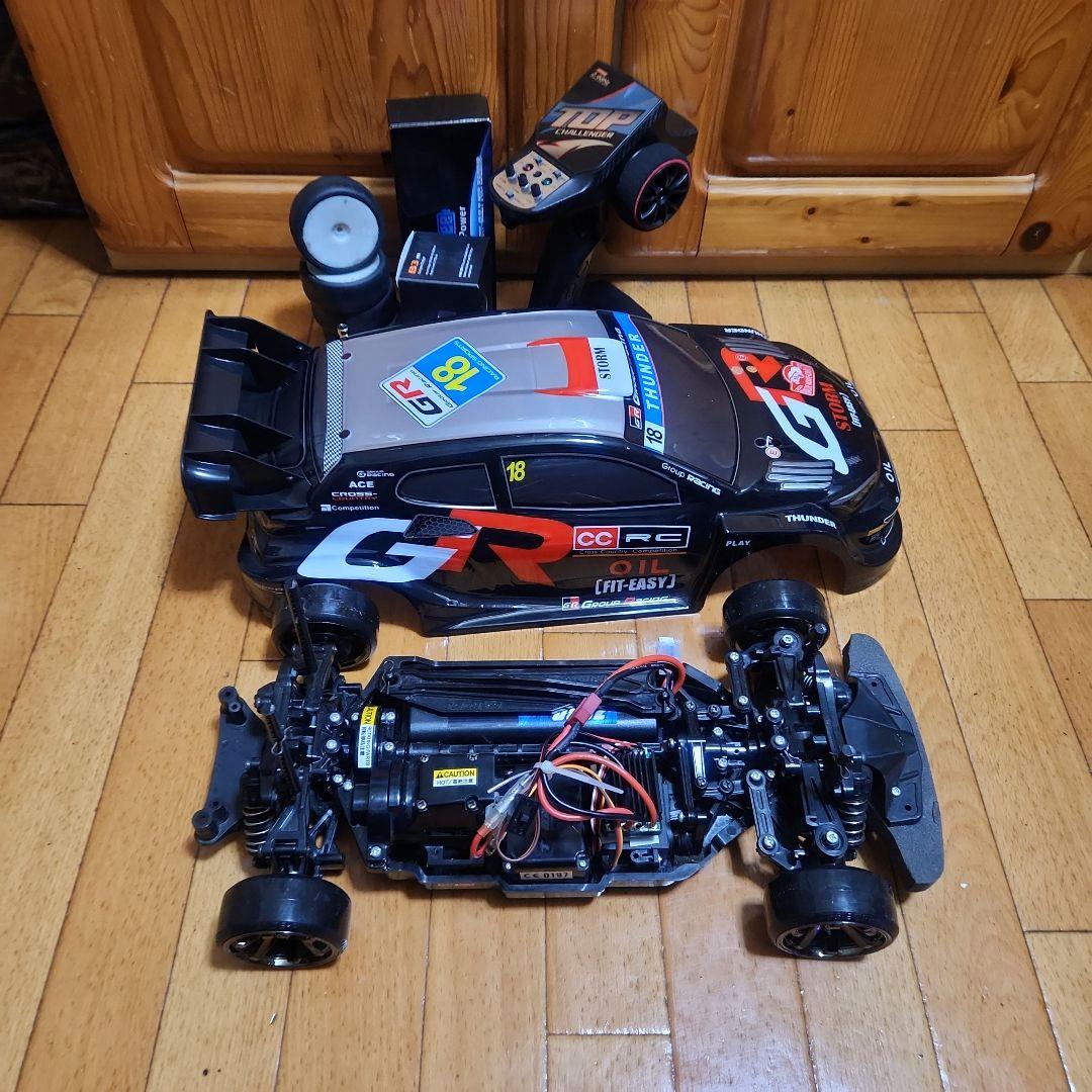 タミヤ ドリフト ラジコン フルセット　TT02　　ラリー　ボディ　　　tt01