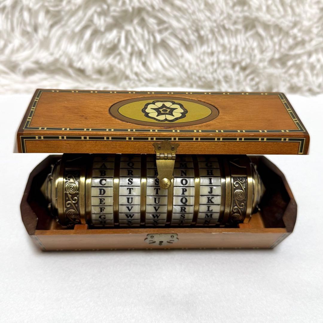 ダ・ヴィンチ・コード クリプテックス 1/1 プロップ レプリカ 木箱付