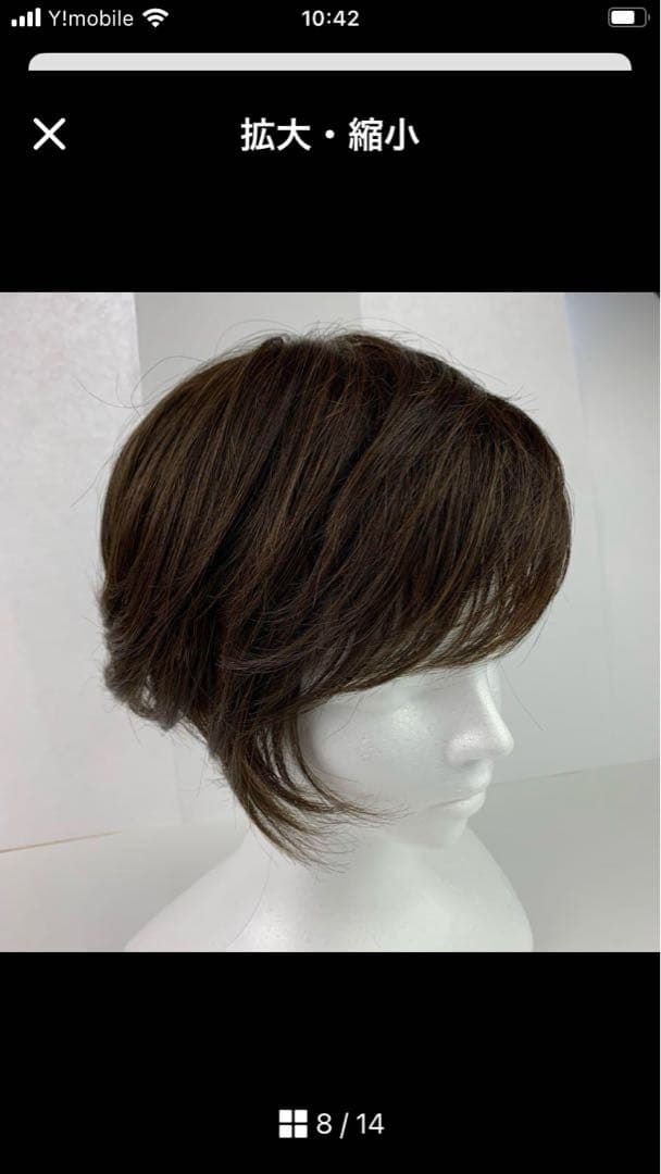 アートネイチャー　jo フルウィッグ　機械植え　レディース