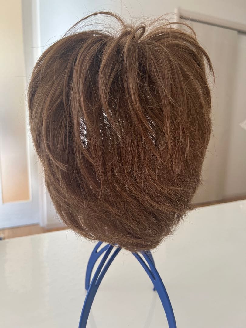 plumeウィッグ　ブラウン　ショート　フルウィッグ