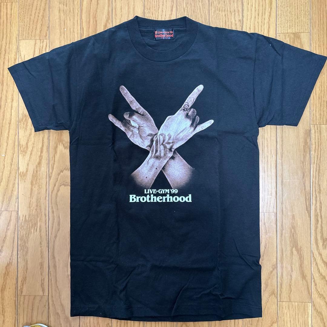 B'z LIVE-GYM'99 Brotherhood Tシャツ 当時物 b z ブラザー フッド