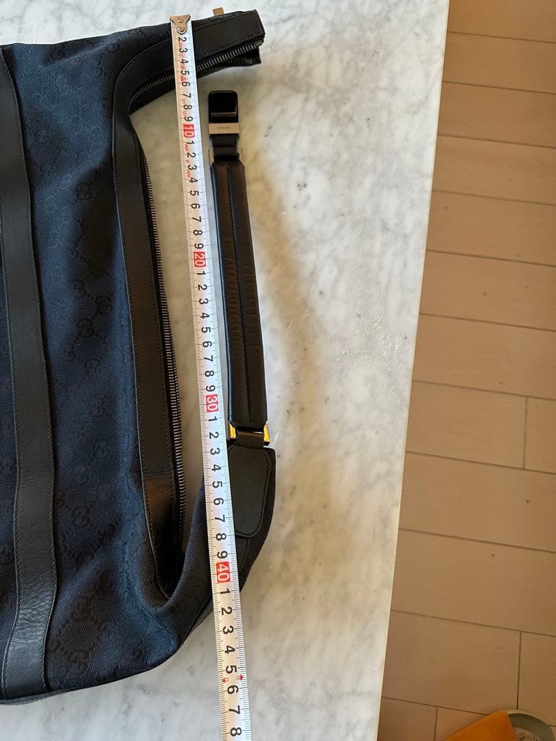 GUCCI グッチ ショルダーバッグ GGキャンバス ブラック 正規品