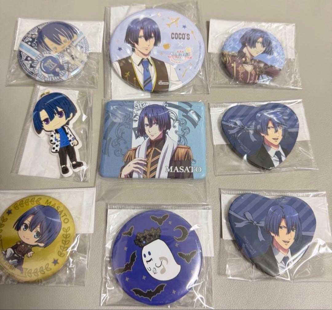 即日発送] うたプリ 聖川真斗 グッズまとめ 缶バッジ 18点セット