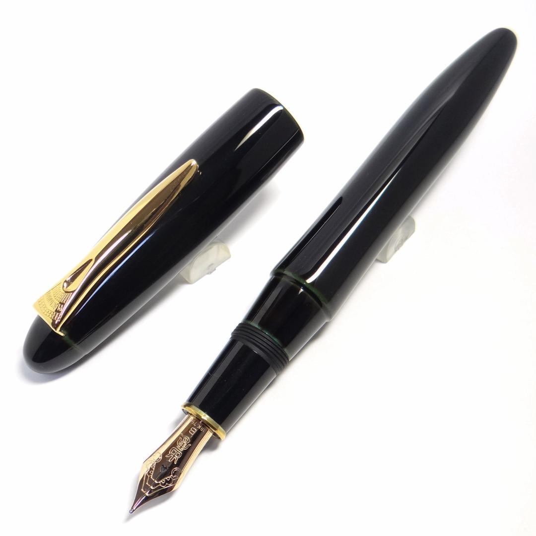 【状態良好・買得】プラチナ 万年筆 出雲 空溜　溜塗り 空溜 PLATINUM