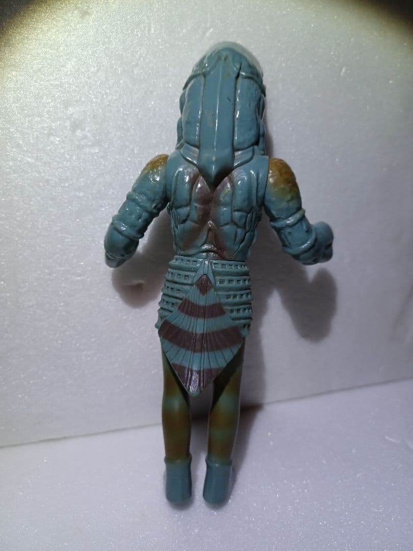 (昭和購入物)バルタン星人(身長約19.5cm)　ブルマァク　ソフビ