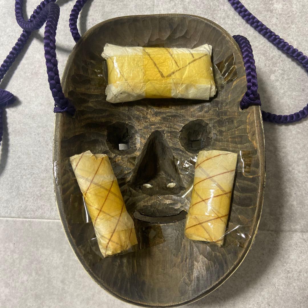 harvey様 伝統能面 小面木彫お面伝統芸能能舞台