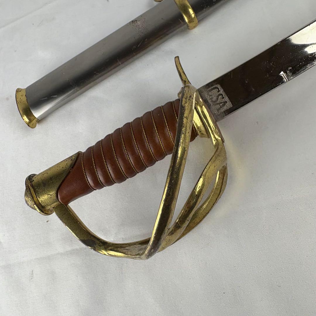 CSA アメリカ南北 アメリカ軍 サーベル 騎兵サーベ ル軍刀 模造レプリカ