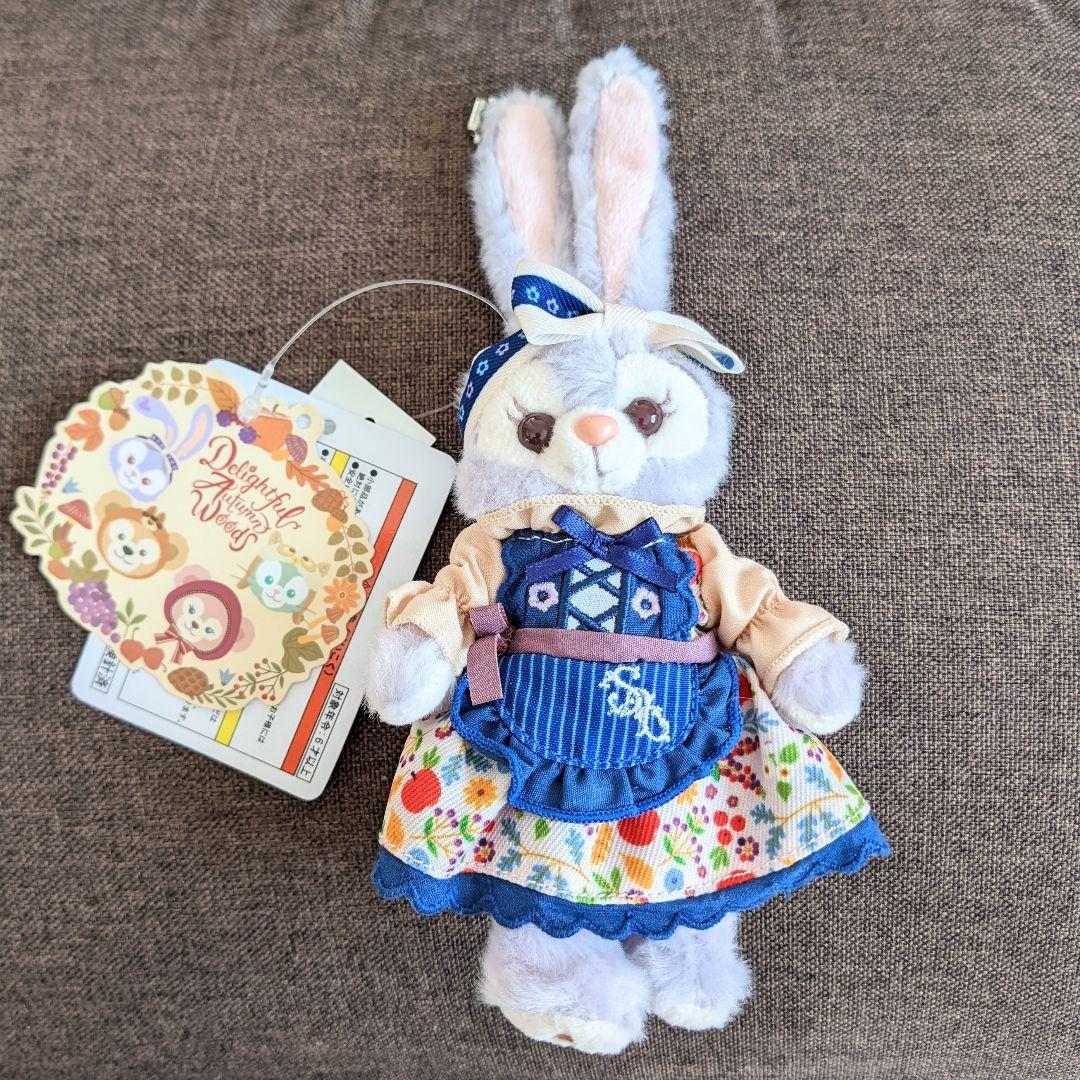 ダッフィー&フレンズ 秋のぼうけん 2019 ステラルー ぬいぐるみバッジ