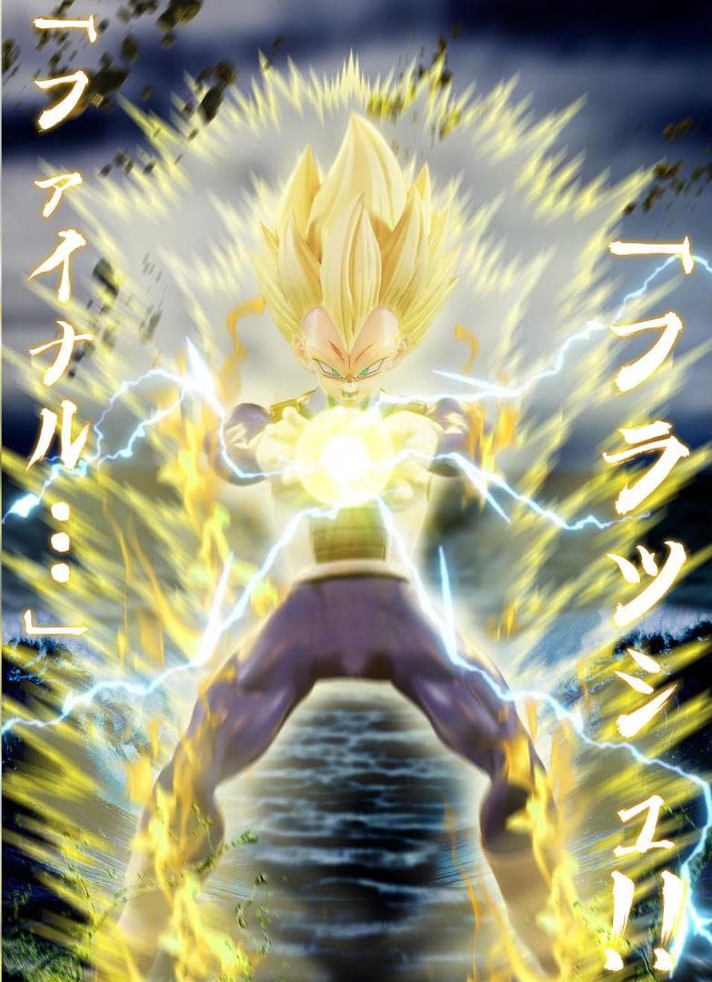 S.H.Figuarts ベジータ 同サイズ 改造ヘット 4種