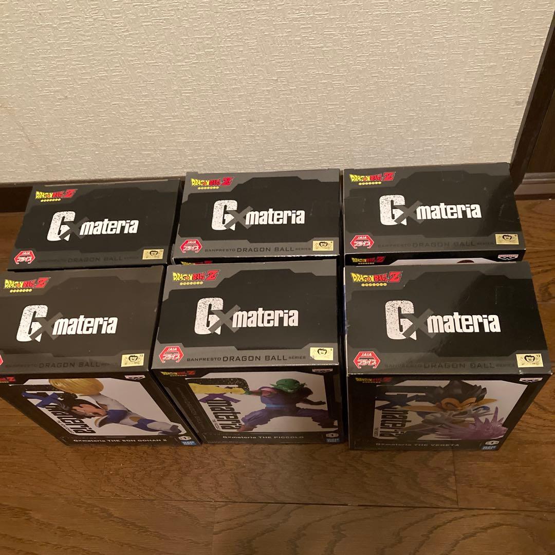【プライズ】ドラゴンボールフィギュア 6点セットG×materia
