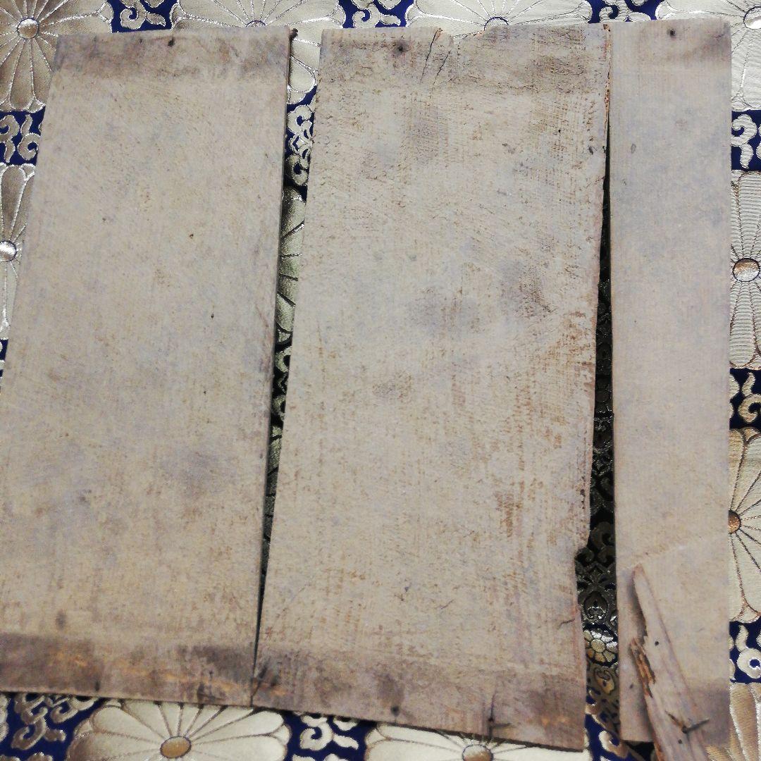 確認用江戸時代中期250年前頃寺社仏教美術稀少レア(月に鳥絵図)奉納