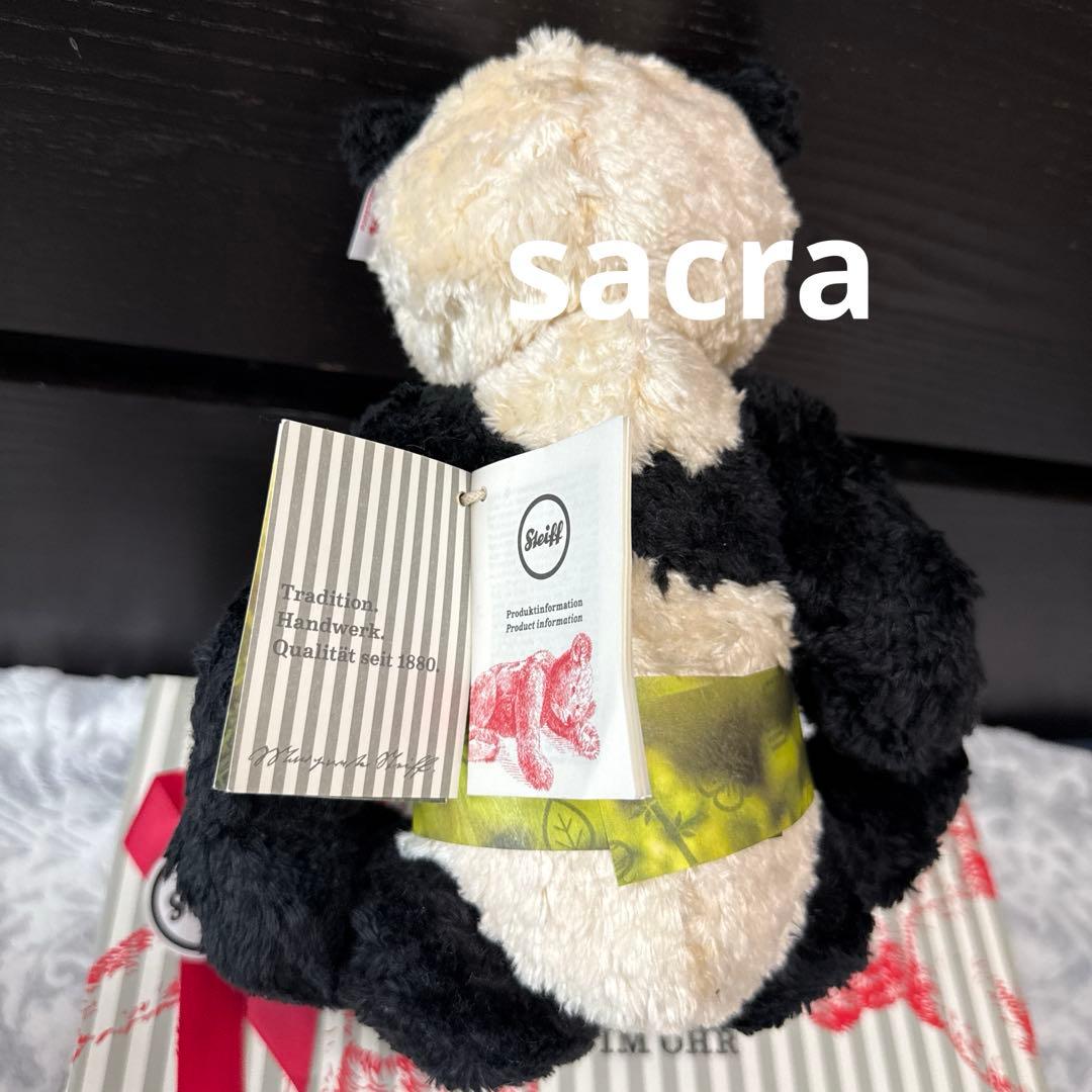 世界限定Steiff Evander Panda シュタイフ パンダぬいぐるみ - メルカリ