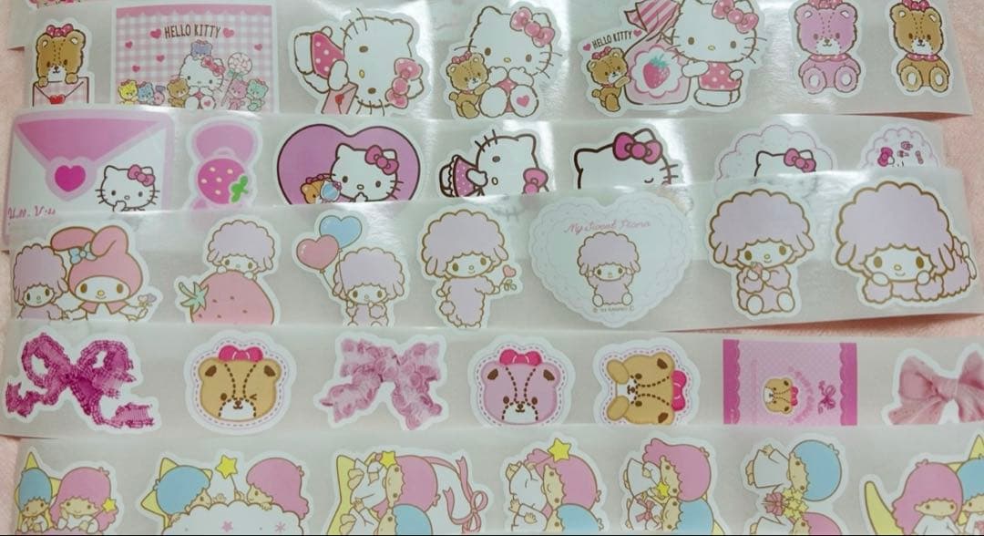 タイムセール♡♡ロールシールメモ付きBOXセット - メルカリ