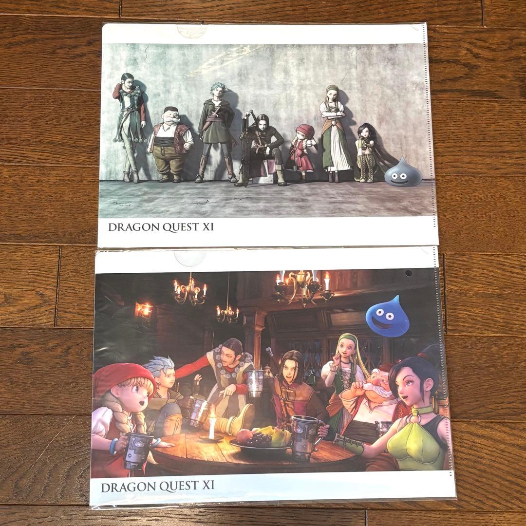 ドラゴンクエスト11 クリアファイル 2枚 ドラクエ スクエニ - メルカリ
