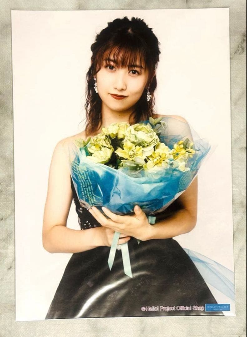 モーニング娘。'21 佐藤優樹 ハロショ 卒業記念 A4サイズ生写真 ①