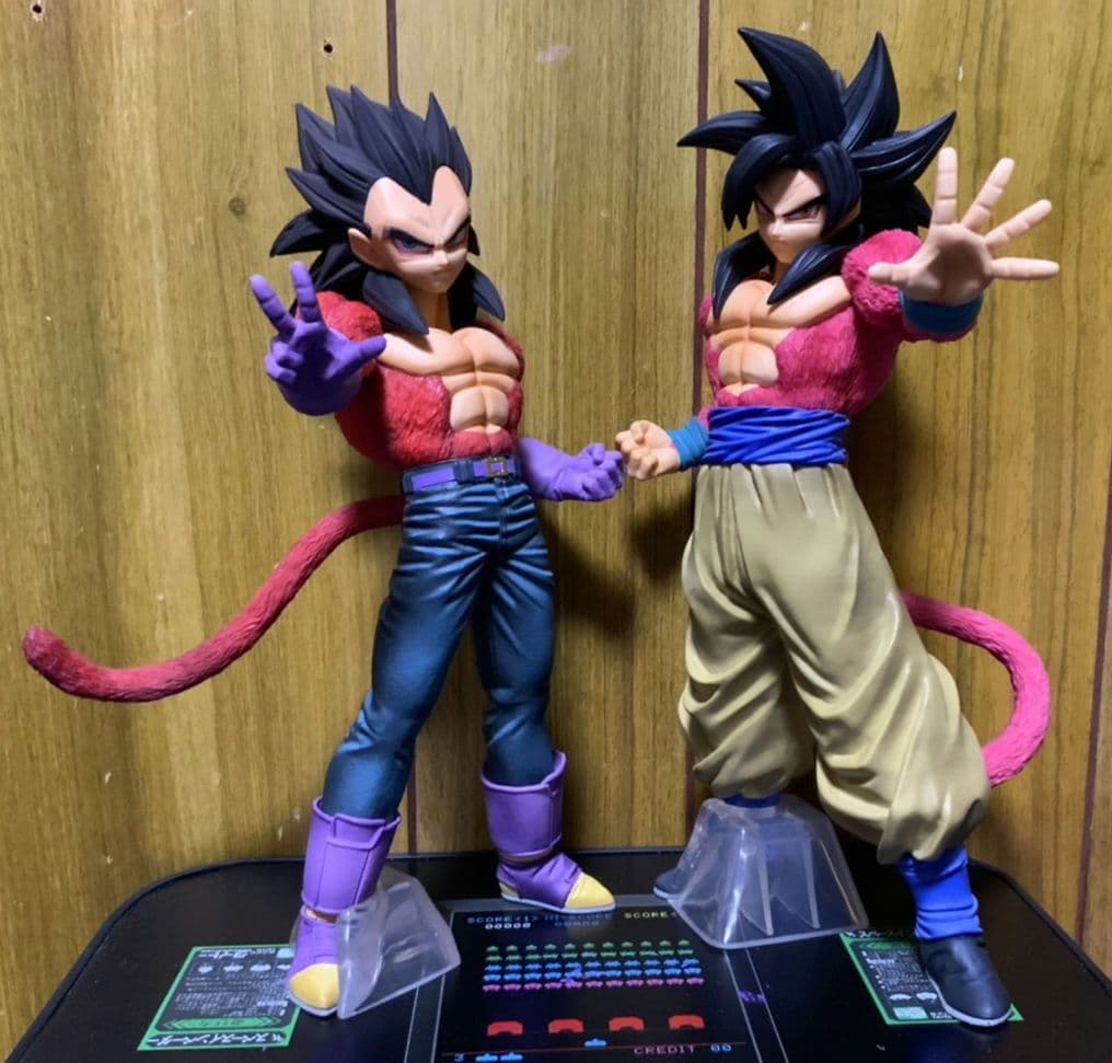ドラゴンボール 一番くじ 超サイヤ人4孫悟空＆ベジータ フィギュアセット