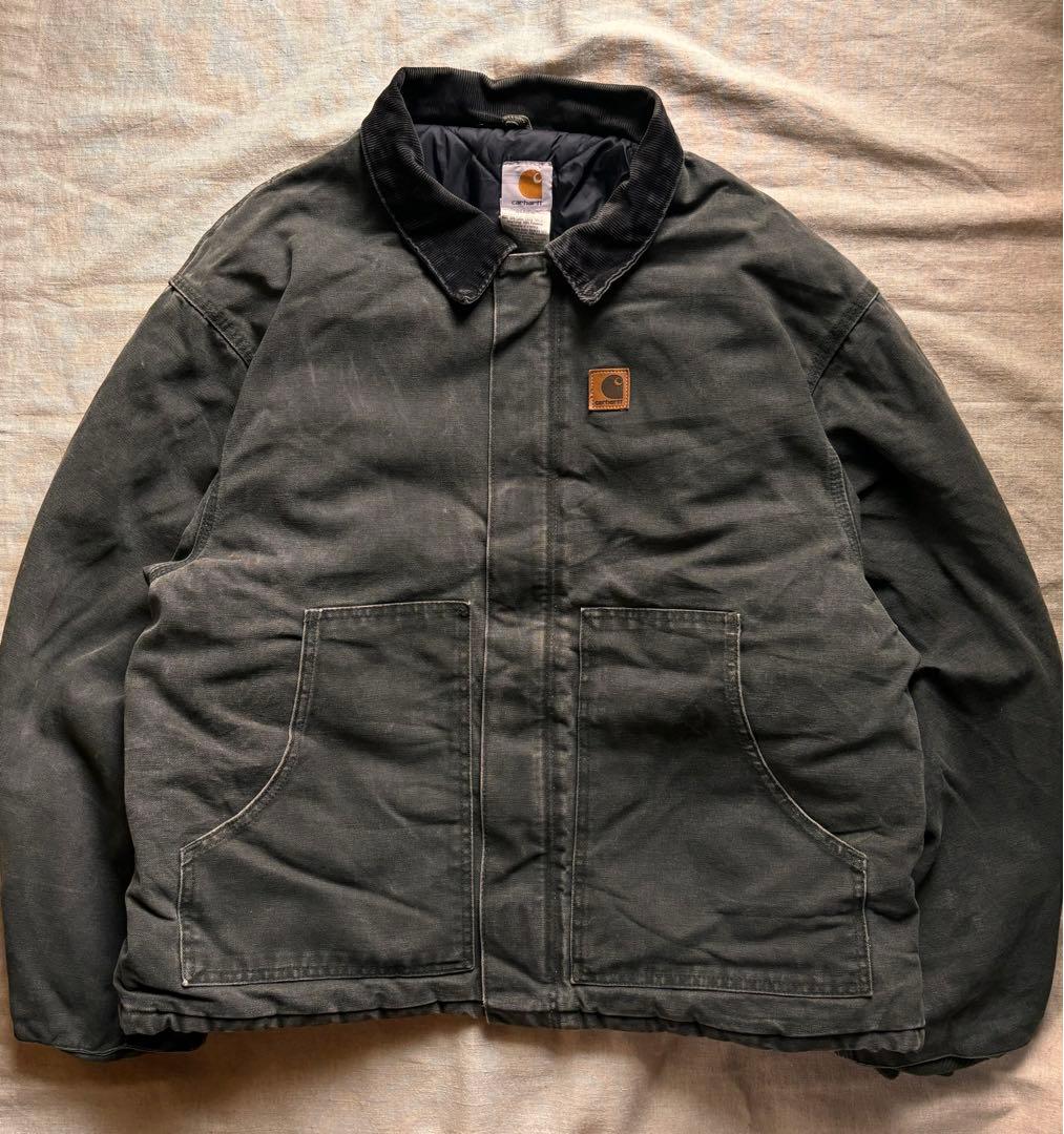 希少80s Carhartt カーハート トラディショナルジャケット短丈USA製
