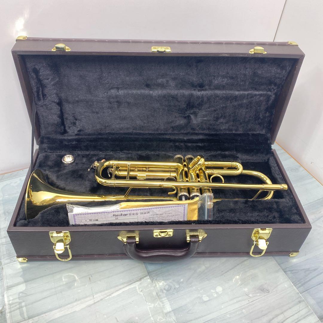 美品 トランペット MAXTONE キクタニミュージックTT-105L トランペット