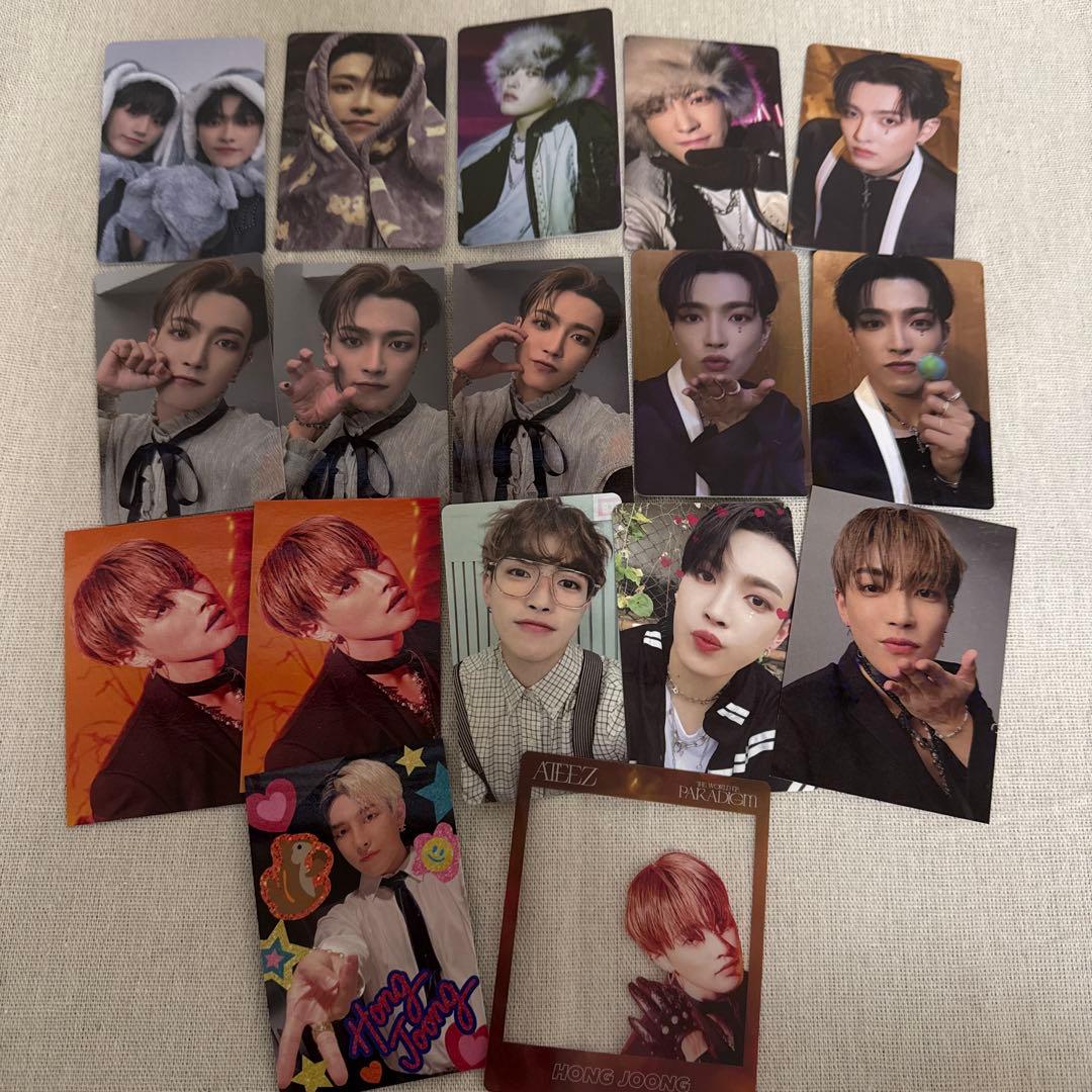 ATEEZ ホンジュン トレカセット - メルカリ