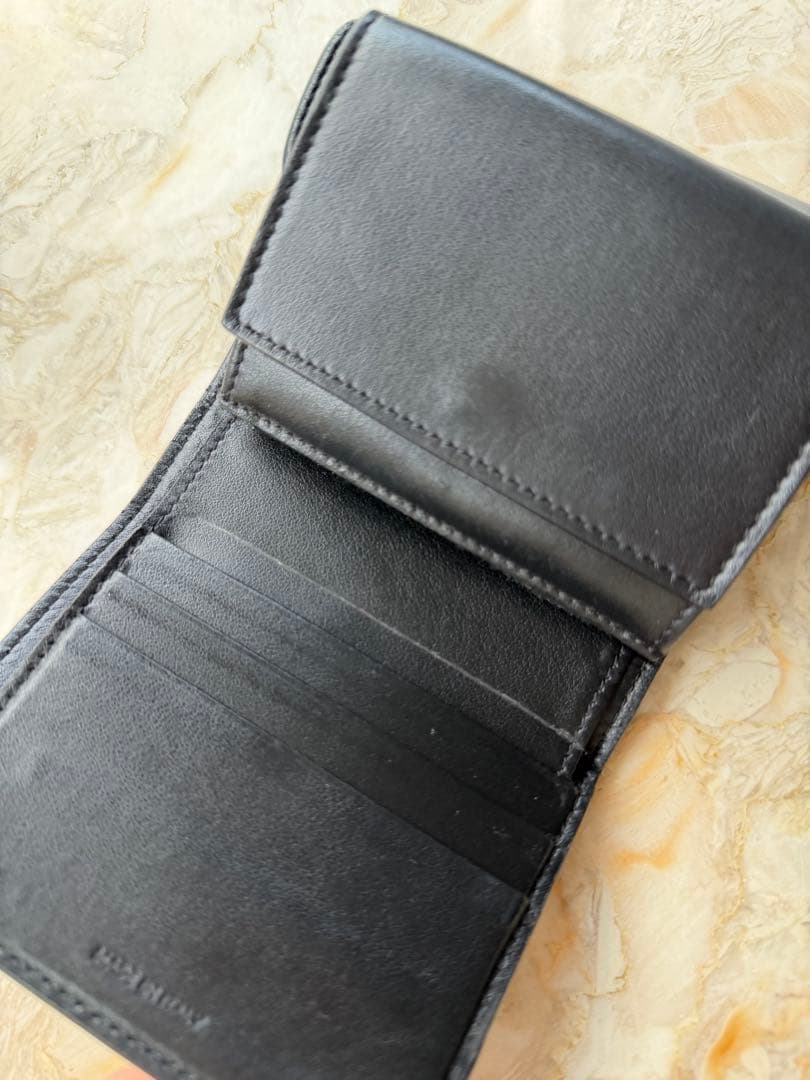 翌日配送☆【Celine 】セリーヌトリオンフ ウォレット ブラック