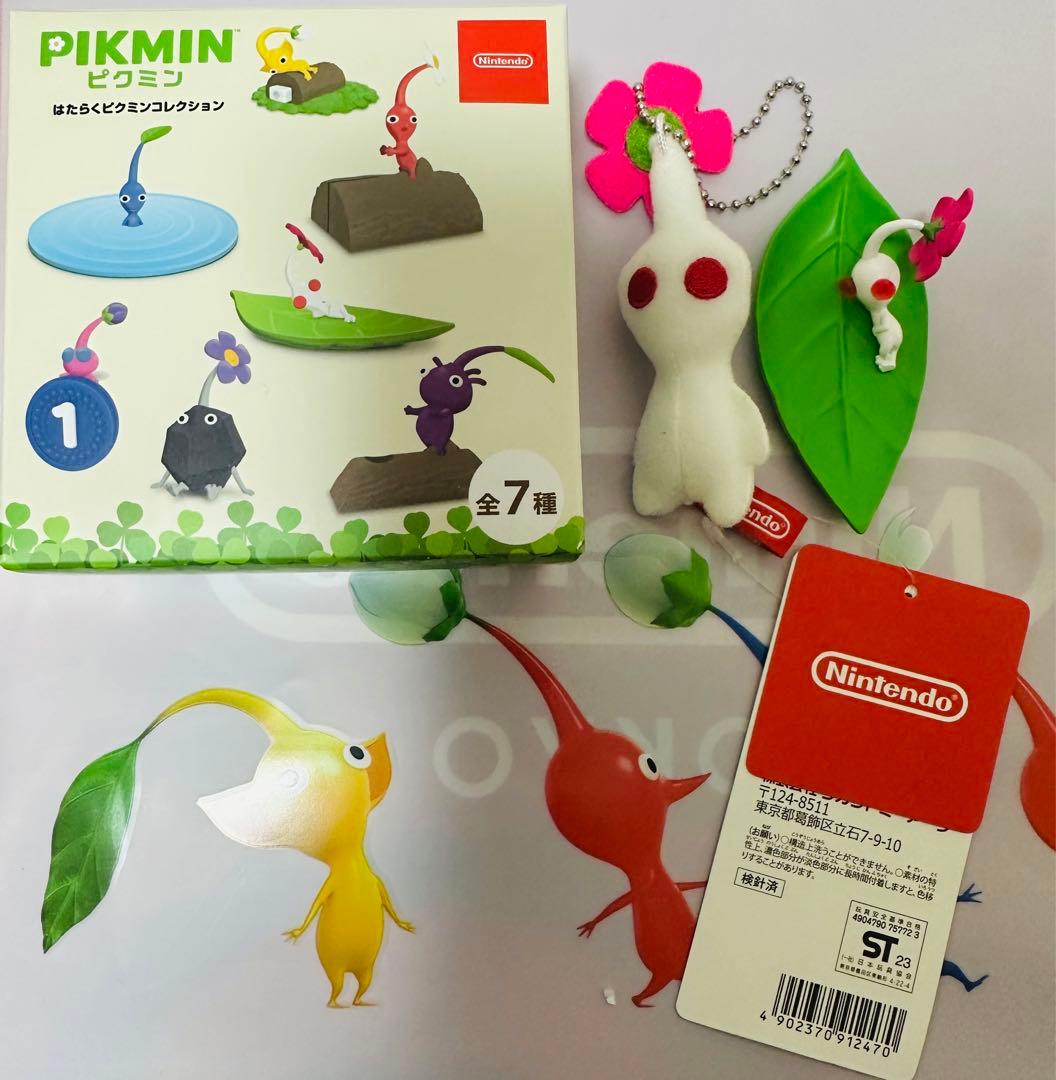 Nintendo はたらくピクミンコレクション白ピクミン - メルカリ