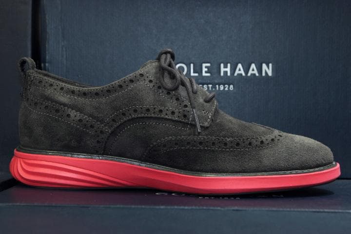 COLE HAAN グランドエボリューション ショート ウィングチップ 革靴 7