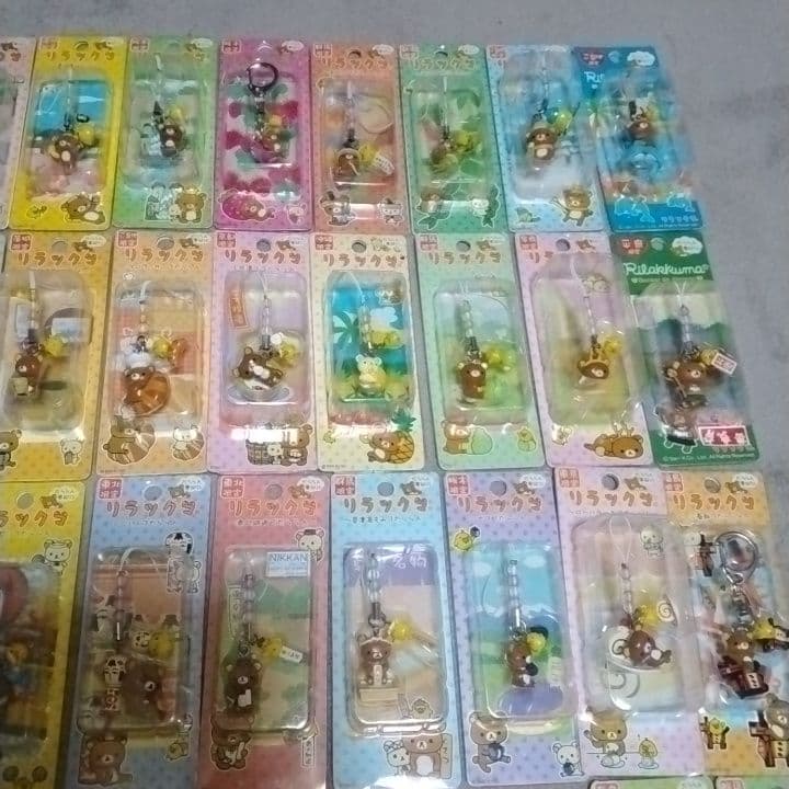 ご当地リラックマ チャームストラップ セット