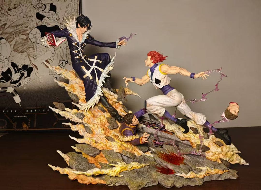 hunter×hunterクロロ＝ルシルフル ガレージキット ガレキスタチュー③