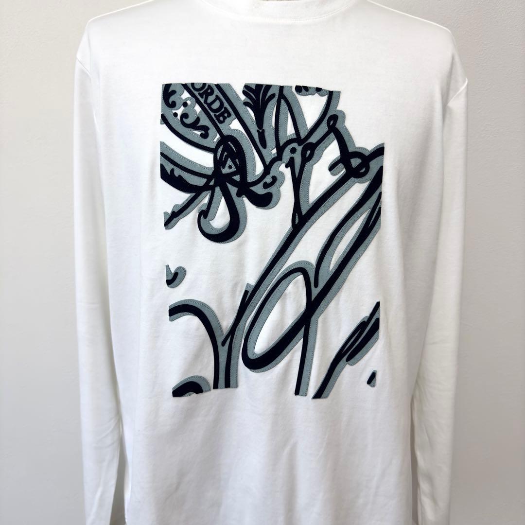 新品同様 定価13.6 ベルルッティ カリグラフィースクリット刺繍 Tシャツ