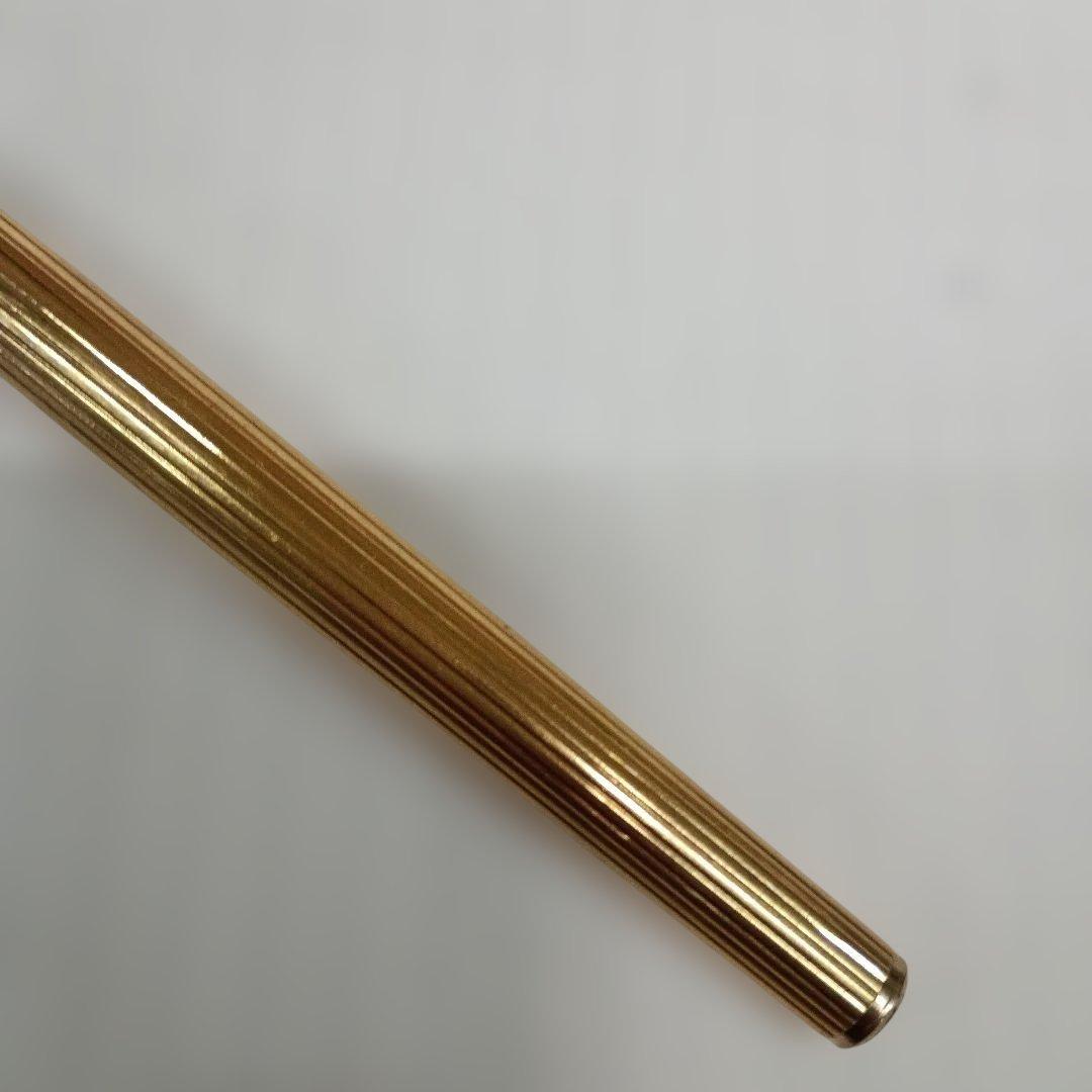 3976）MONT BLANC モンブラン ゴールド色 万年筆 585？