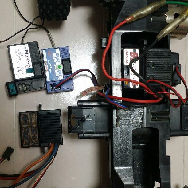 ラジコン　ジャンク　サーボアンプその他もろもろ